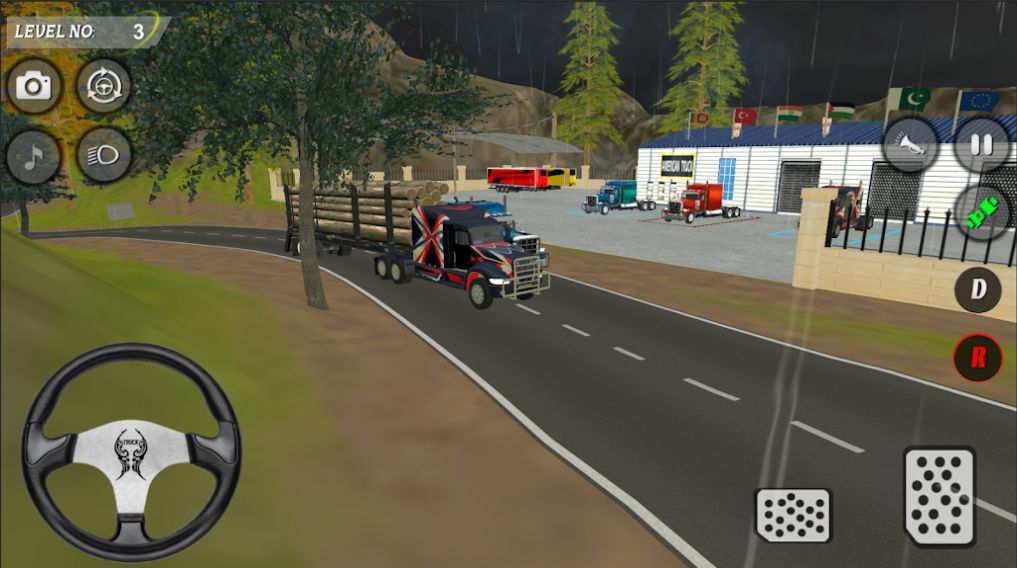 城市卡车货运3D